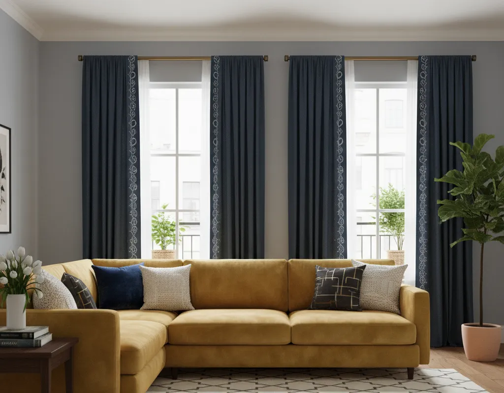 اهمیت هماهنگی پرده با مبل و فرش