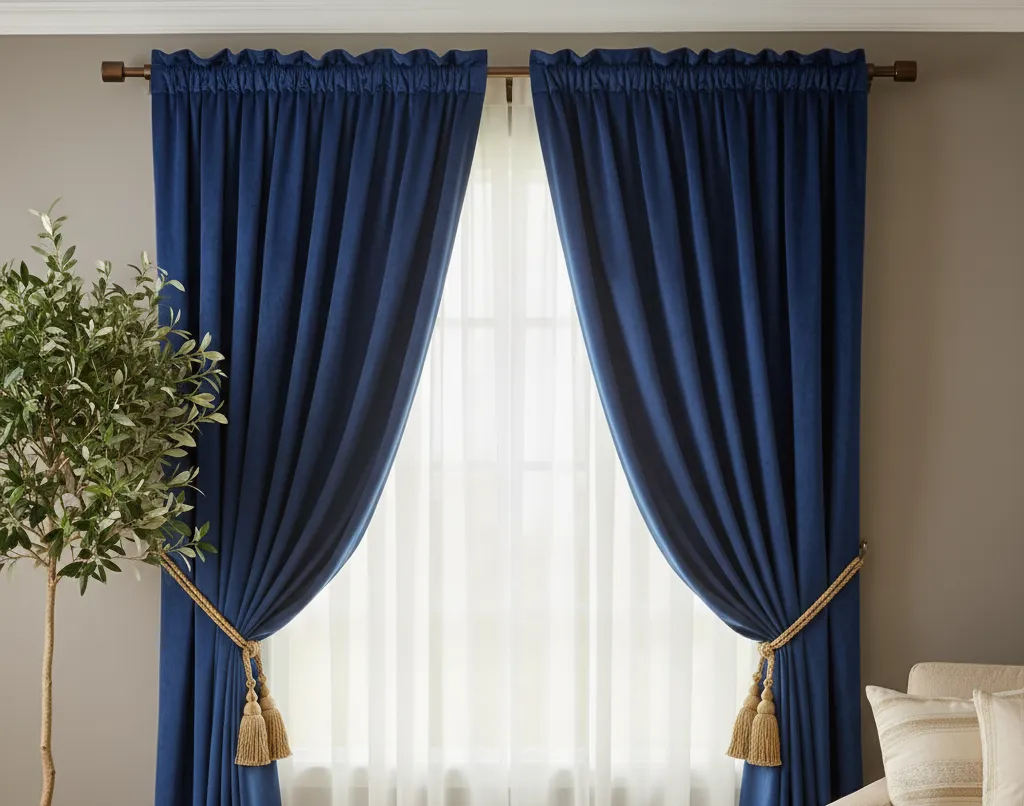 انتخاب سبک و رنگ پرده