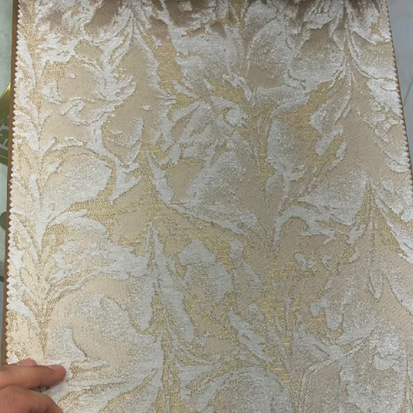 پرده آماده مخمل پتینه کد 32