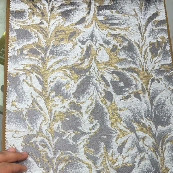 پرده آماده مخمل پتینه کد 34